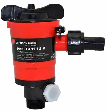 Johnson Aerator Livewell pump 1000 GPH