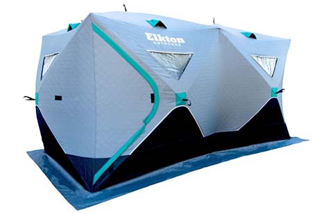 Elkton Outdoors Portable Insulated Ice Fishing Tents