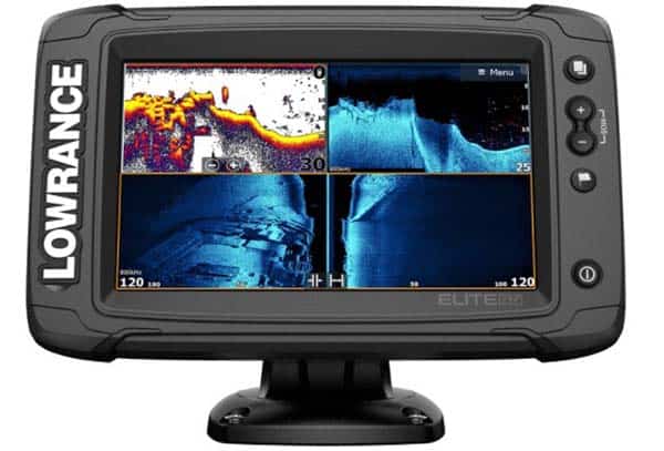 Lowrance Elite 7 Ti2 Fish Finder Chartplotter Screen